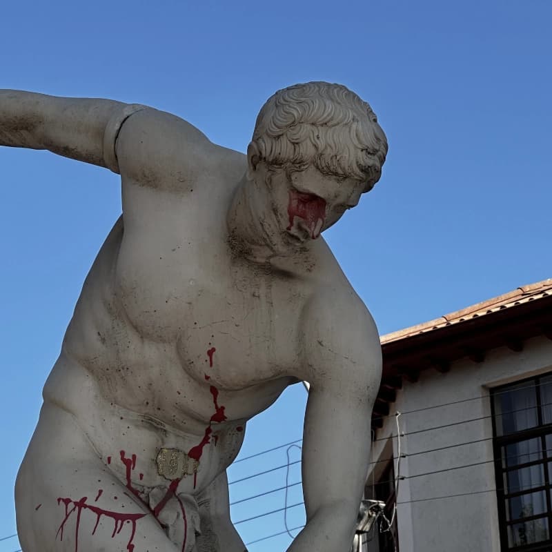 Imagen de la escultura Discóbolo de Mirón
